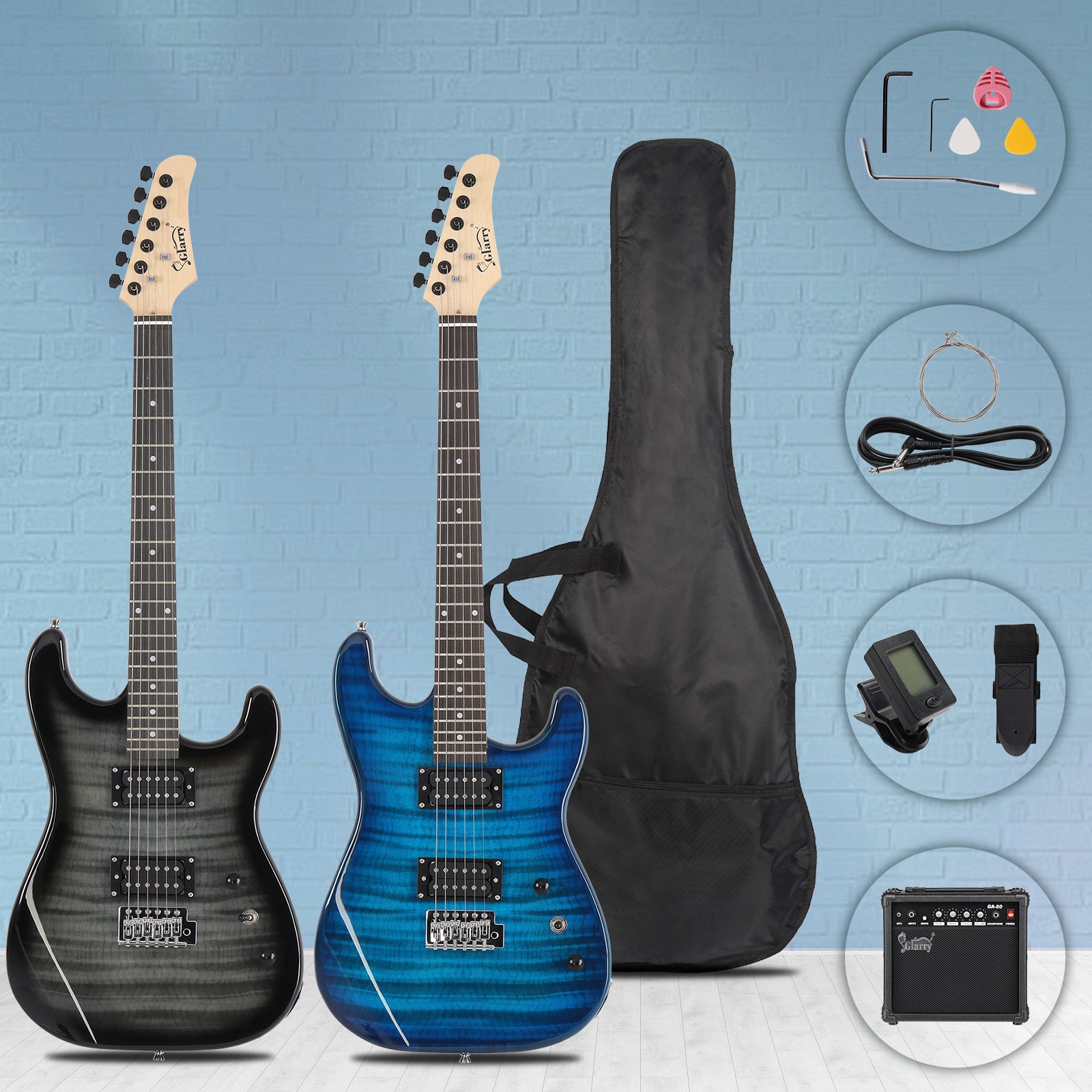 ST Electric Guitar, Speaker Set