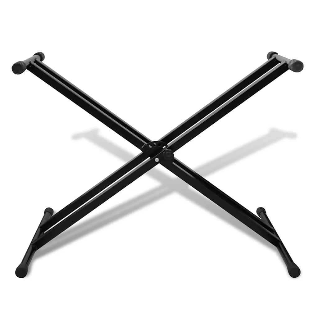 Adjustable Double-Reinforced Keyboard Stand X-Frame